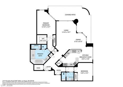 Tiny photo for 2777 Paradise Road #3605, Las Vegas, NV 89109 (MLS # 2782969)