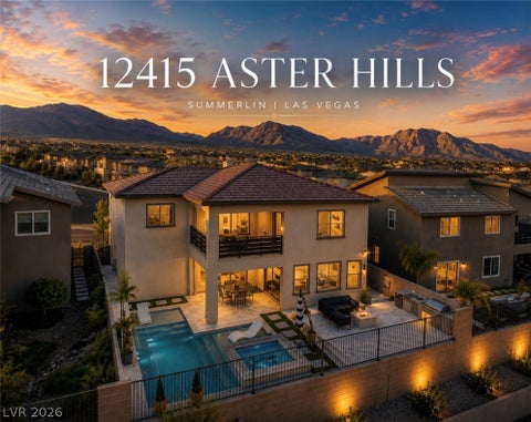 Homes For Sale - 12415 Aster Hills Avenue<br/> Las Vegas, NV 89138