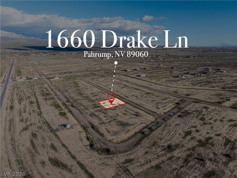 Vacant Land For Sale - 1660 W Drake Lane<br/> Nye County, Pahrump, NV 89060