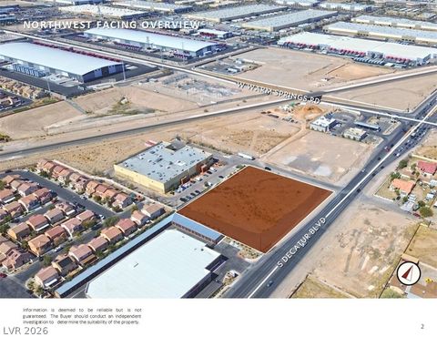 Tiny photo for 0 S. Decatur Boulevard, Las Vegas, NV 89139 (MLS # 2767936)