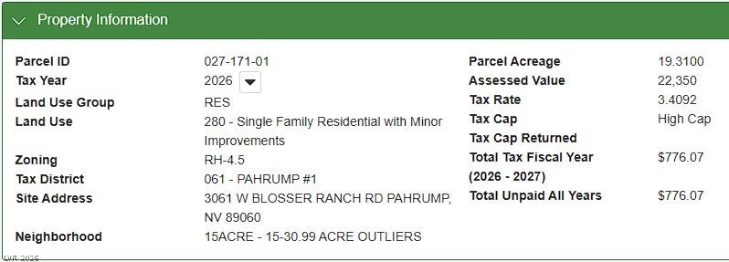 3061 W Blosser Ranch Road