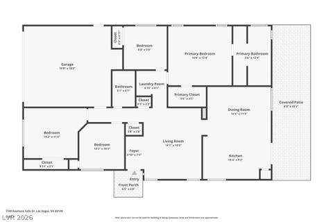 Tiny photo for 7749 Kasmere Falls Drive, Las Vegas, NV 89149 (MLS # 2802810)