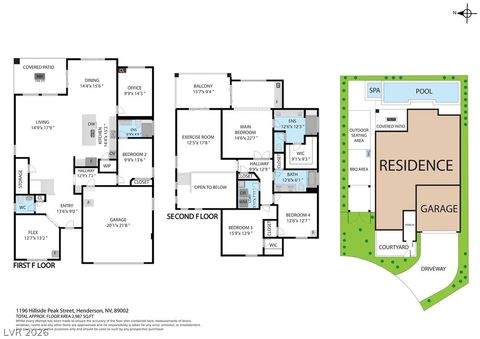 Tiny photo for 1196 Hillside Peak Street, Henderson, NV 89002 (MLS # 2787460)
