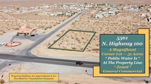 Vacant Land For Sale - 5561 N Nevada Highway 160<br/> Nye County, Pahrump, NV 89060