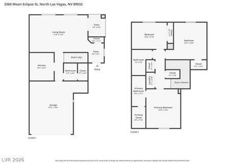 Tiny photo for 3360 Moon Eclipse Street, North Las Vegas, NV 89032 (MLS # 2793190)
