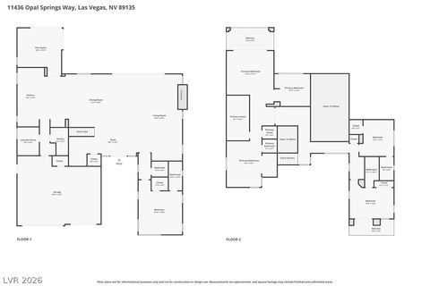 Tiny photo for 11436 Opal Springs Way, Las Vegas, NV 89135 (MLS # 2760069)