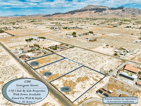 Vacant Land For Sale - 1700 Georgene Street<br/> Nye County, Pahrump, NV 89060