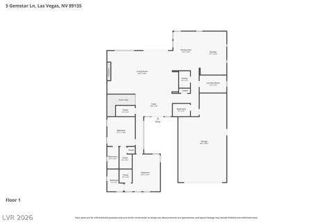 Tiny photo for 5 Gemstar Lane, Las Vegas, NV 89135 (MLS # 2765617)