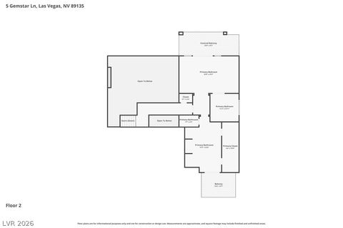 Tiny photo for 5 Gemstar Lane, Las Vegas, NV 89135 (MLS # 2765617)