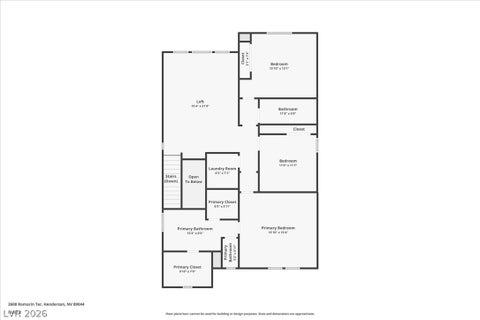 Tiny photo for 2608 Romarin Terrace, Henderson, NV 89044 (MLS # 2800382)