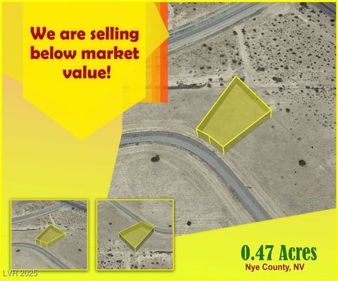 Vacant Land For Sale - 4081 Balboa Avenue<br/> Nye County, Pahrump, NV 89061