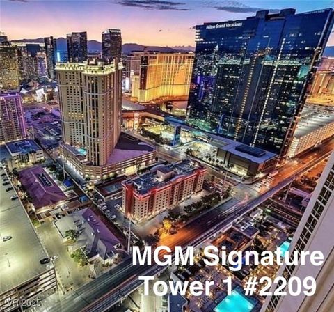 Photo of 145 E Harmon Avenue #2209, Las Vegas, NV 89109 (MLS # 2720724)