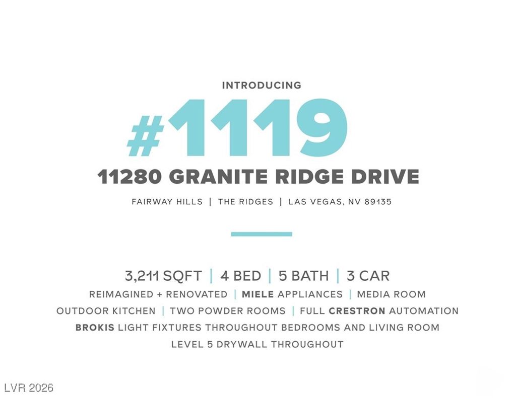 Photo of 11280 Granite Ridge Drive #1119, Las Vegas, NV 89135 (MLS # 2749961)