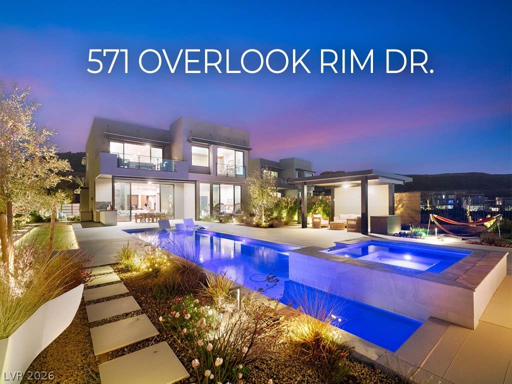 Photo of 571 Overlook Rim Drive, Henderson, NV 89012 (MLS # 2807022)
