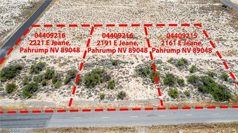 Vacant Land For Sale - 2161 E Jeane Avenue<br/> Pahrump, NV 89048