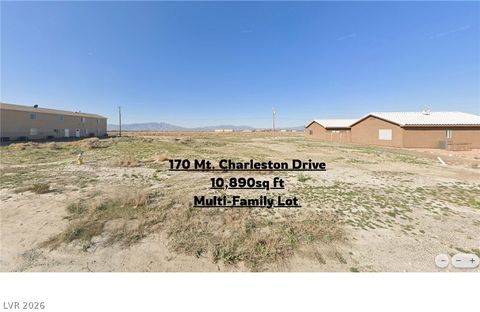 Vacant Land For Sale - 170 Mount Charleston Drive<br/> Pahrump, NV 89048