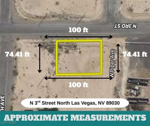0 3rd Street North Las Vegas NV 89030