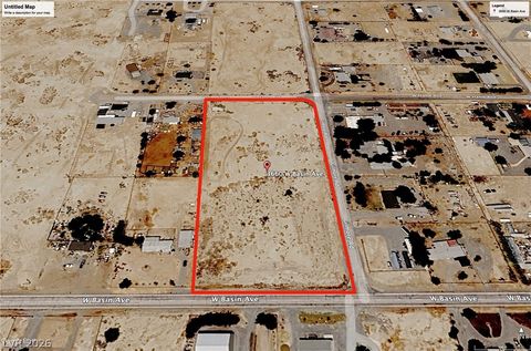 Vacant Land For Sale - 3660 W Basin Avenue<br/> Nye County, Pahrump, NV 89060