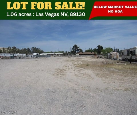 Vacant Land For Sale - 0000 Tuffer Lane<br/> Clark County, Las Vegas, NV 89130