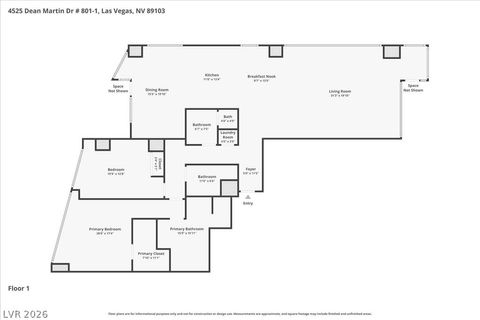 Tiny photo for 4525 Dean Martin Drive #2100, Las Vegas, NV 89103 (MLS # 2769281)