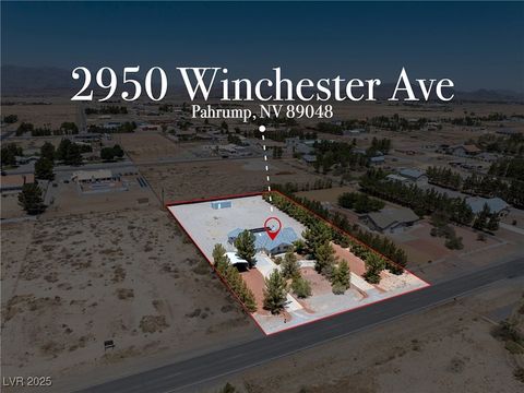 2950 Winchester Avenue Pahrump NV 89048
