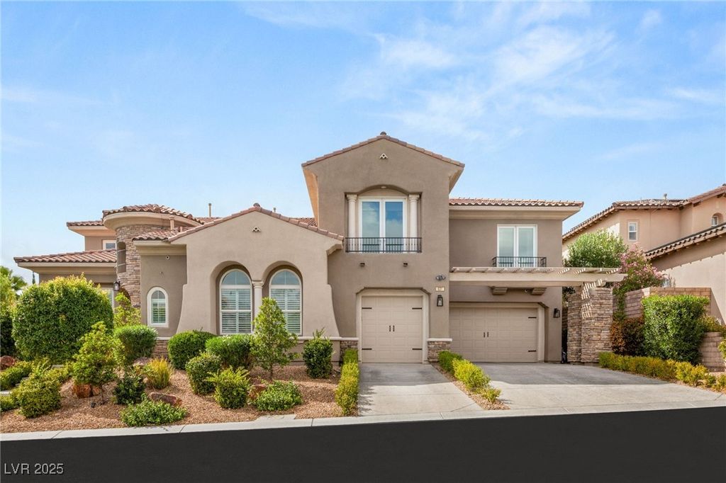 Photo of 631 Coriander Canyon Court, Las Vegas, NV 89138 (MLS # 2727618)