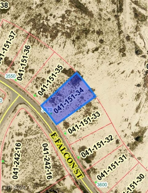 Vacant Land For Sale - 3570 E Falcon Street<br/> Nye County, Pahrump, NV 89048