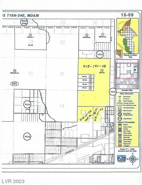 140 Acres in Silver Springs Other NV 89429