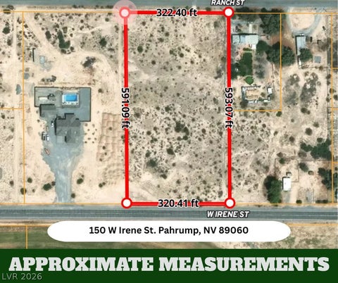 Vacant Land For Sale - 150 W Irene Street<br/> Pahrump, NV 89060