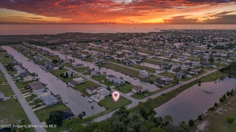 Vacant Land For Sale - 4066 Croaker Drive<br/> HERNANDO BEACH, FL 34607