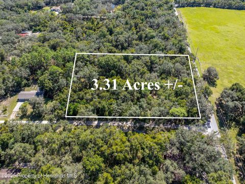 Vacant Land For Sale - 11420 E Steamboat Drive<br/> Floral City, FL 34436