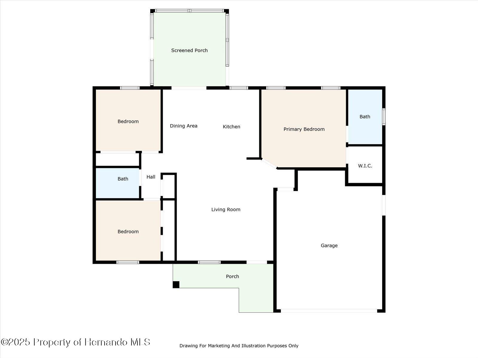 Citrus Springs, Florida 34434, United States, 3 Bedrooms Bedrooms, ,2 BathroomsBathrooms,Residential,Active,10190