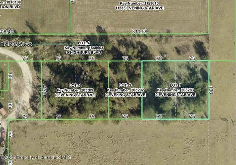 Vacant Land For Sale - Evening Star Avenue<br/> Brooksville, FL 34604