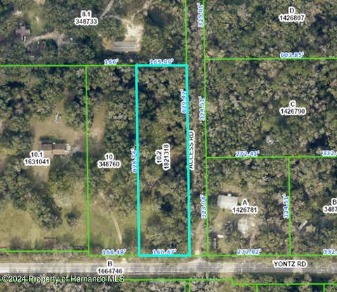 Vacant Land For Sale - Yontz<br/> Brooksville, FL 34601