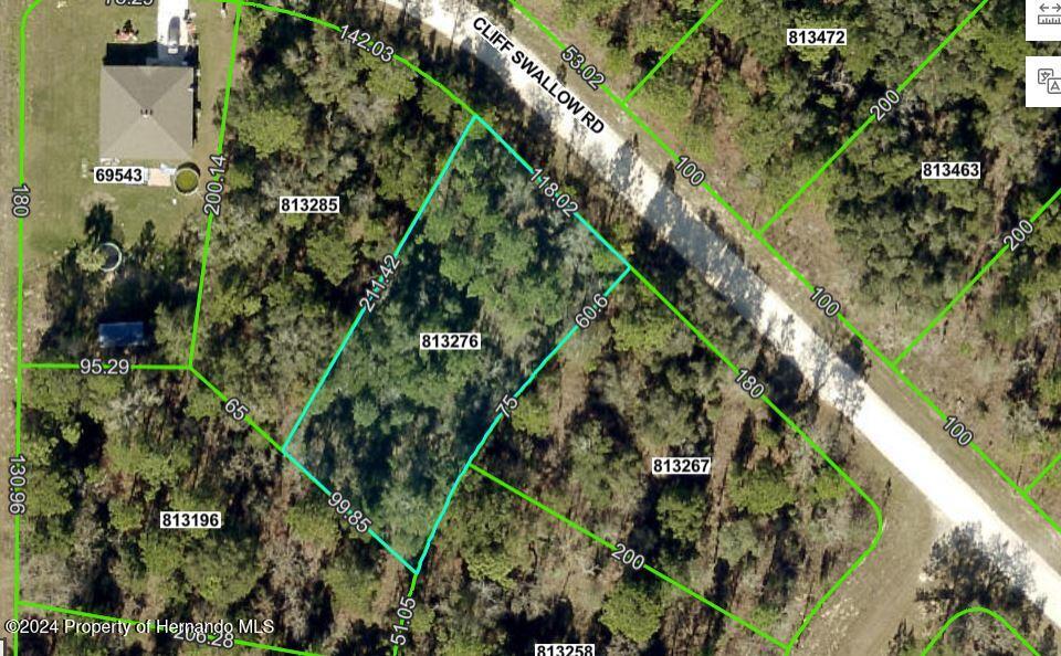 LOT 10 Cliff Swallow Road, Weeki Wachee, Florida image 2