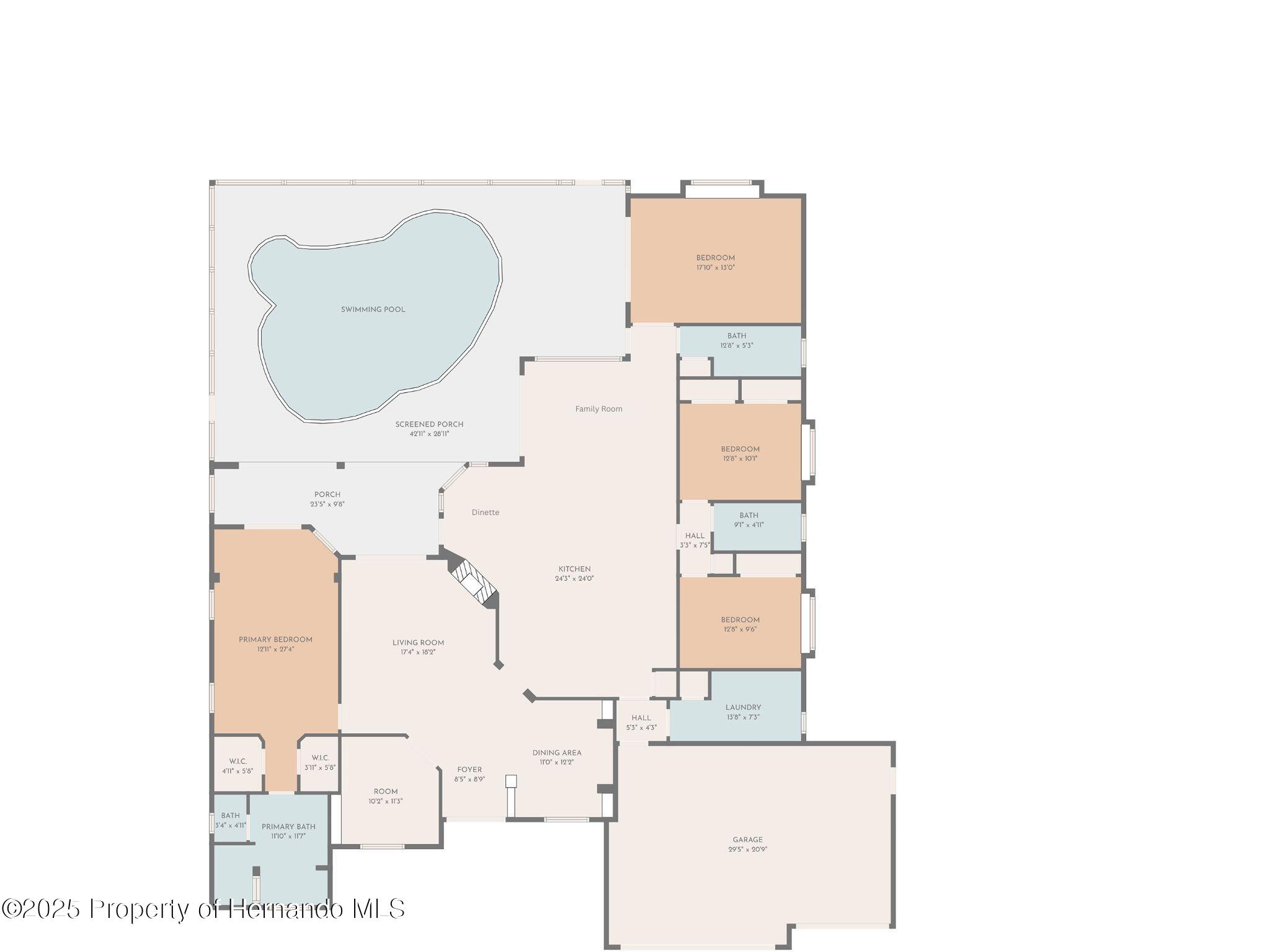 3464 Misty View Drive, Spring Hill, Florida image 4