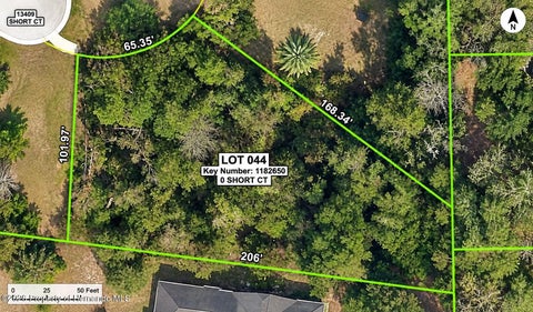 Vacant Land For Sale - LOT 44 Short Court<br/> Spring Hill, FL 34609