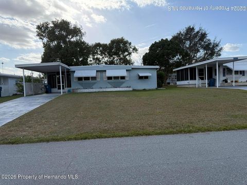 Mobile Home For Sale - 7411 Fairlane Avenue<br/> Hernando County, Brooksville, FL 34613