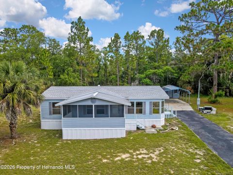 Mobile Home For Sale - 8353 W Kimberly Court<br/> Citrus County, Homosassa, FL 34448