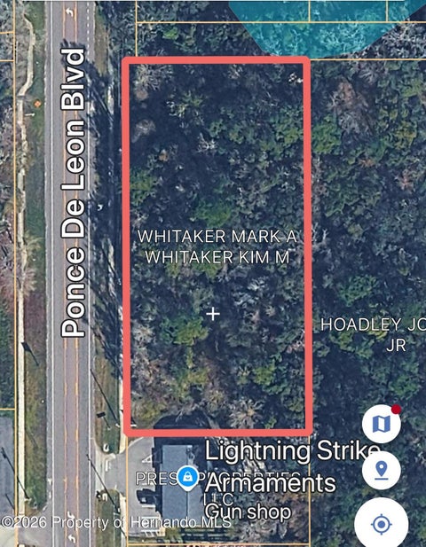 Vacant Land For Sale - Ponce De Leon Boulevard<br/> Brooksville, FL 34601