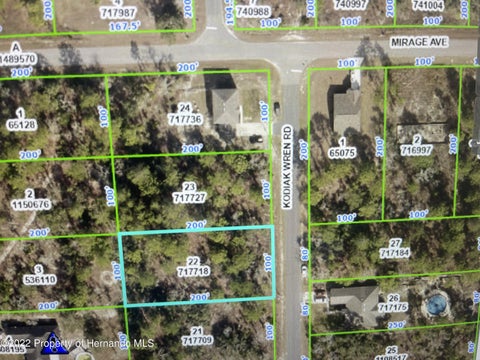 Vacant Land For Sale - Kodiak Wren Road<br/> Brooksville, FL 34614