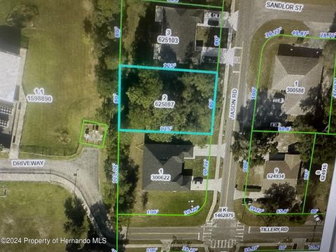 Vacant Land For Sale - Jason Road<br/> Spring Hill, FL 34608