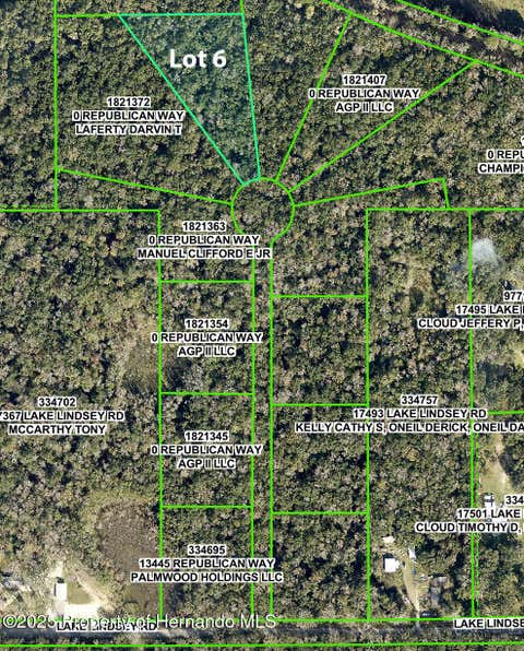 Vacant Land For Sale - Republican (lot 6) Way<br/> Brooksville, FL 00000
