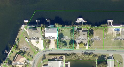 Vacant Land For Sale - 00 Gulf Coast (lot 18) Drive<br/> HERNANDO BEACH, FL 34607