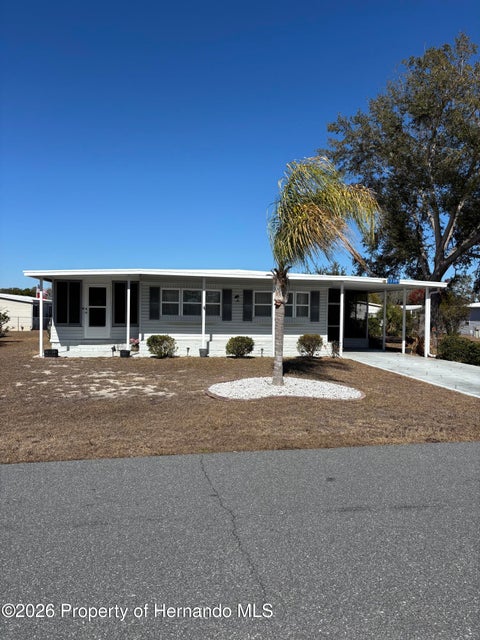 Mobile Home For Sale - 12389 Conde Drive<br/> Hernando County, Brooksville, FL 34613