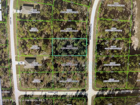 Vacant Land For Sale - Honeycreeper Road<br/> Brooksville, FL 34614