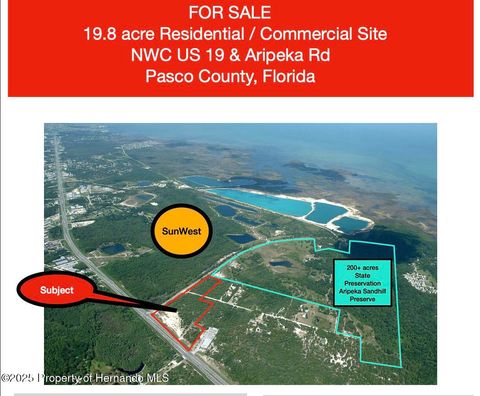 Vacant Land For Sale - 17901 Us-19<br/> Hudson, FL 34667