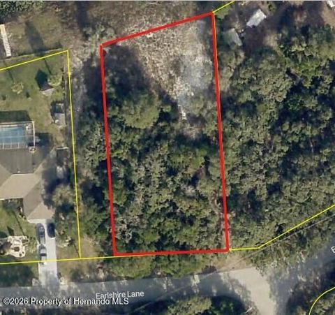 Vacant Land For Sale - Earlshire Lane<br/> Spring Hill, FL 34606