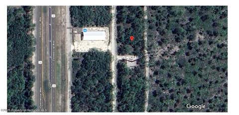 Vacant Land For Sale - 17094 Necklace Warbler Avenue<br/> Weeki Wachee, FL 34614