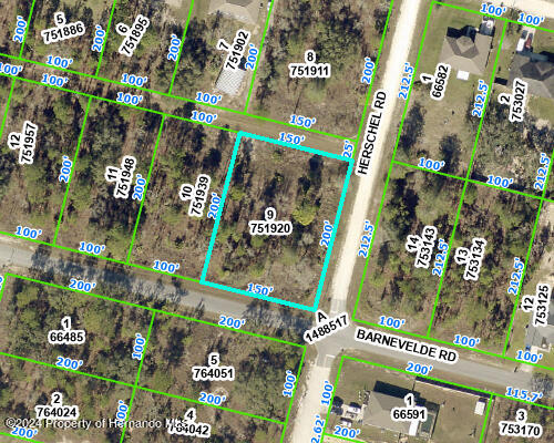 LOT 9 Herschel Road, Weeki Wachee, Florida image 1